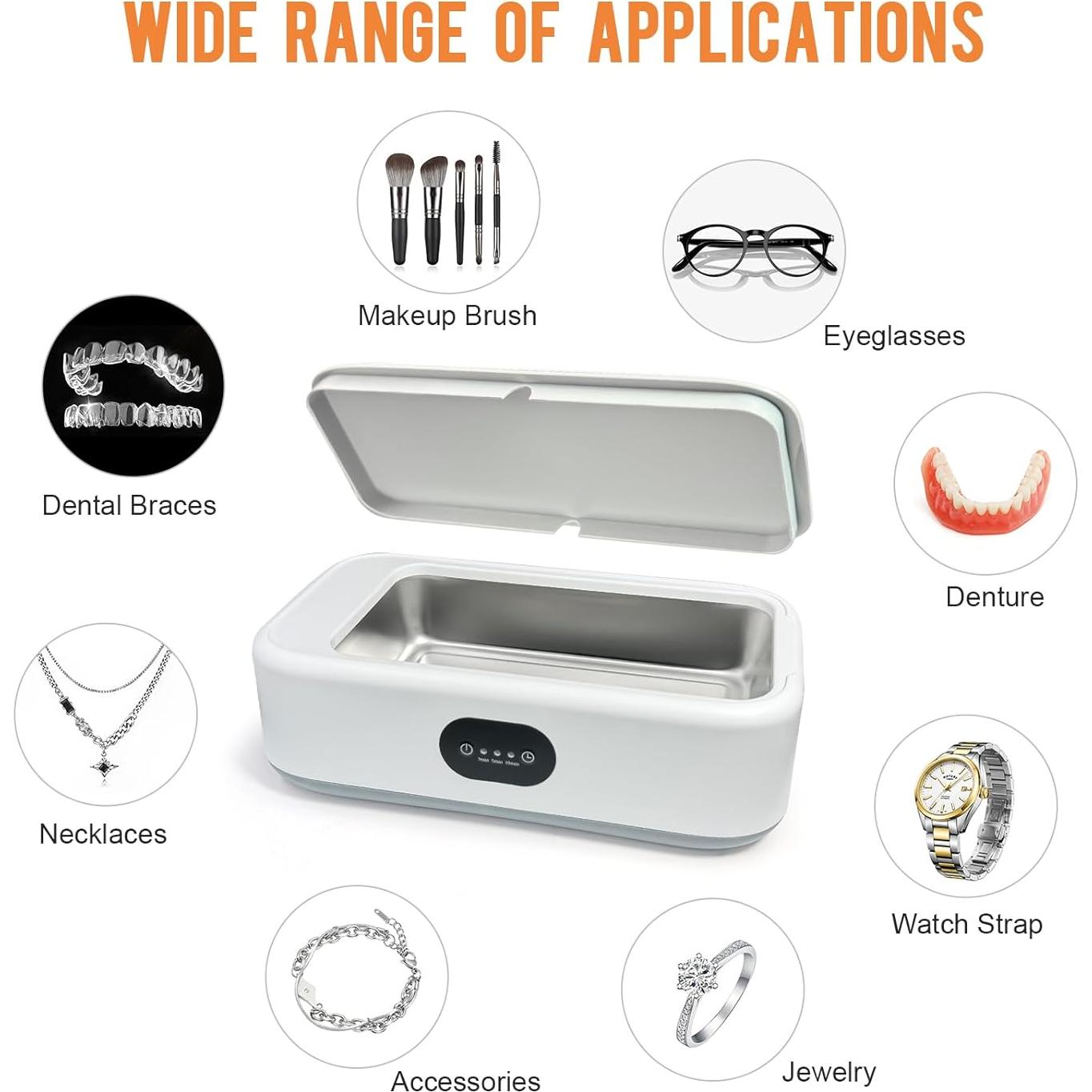 Máquina de Limpieza Ultrasónica MTWML 640ml 40W 49kHz