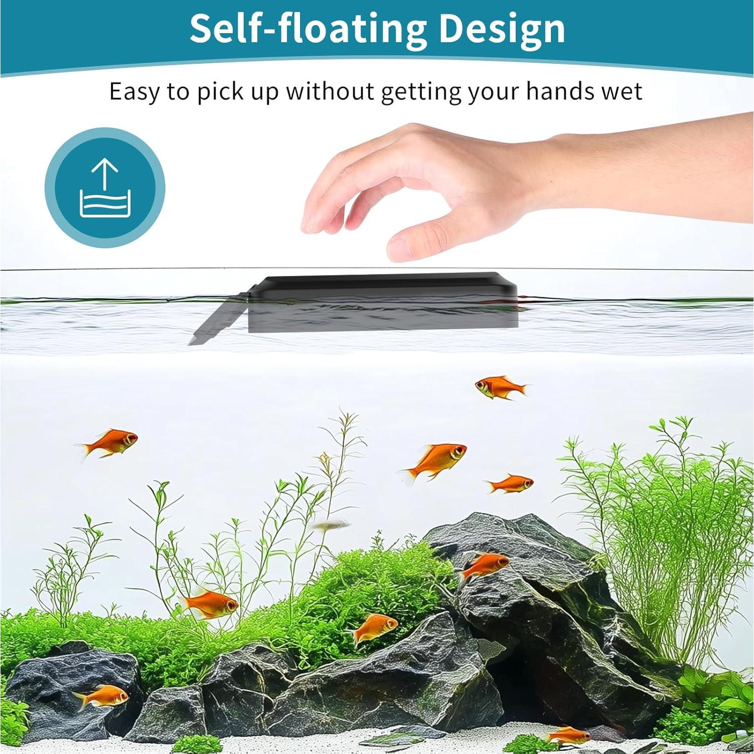 Limpiador Magnético para Acuarios Hygger M 0.64-1.27 cm