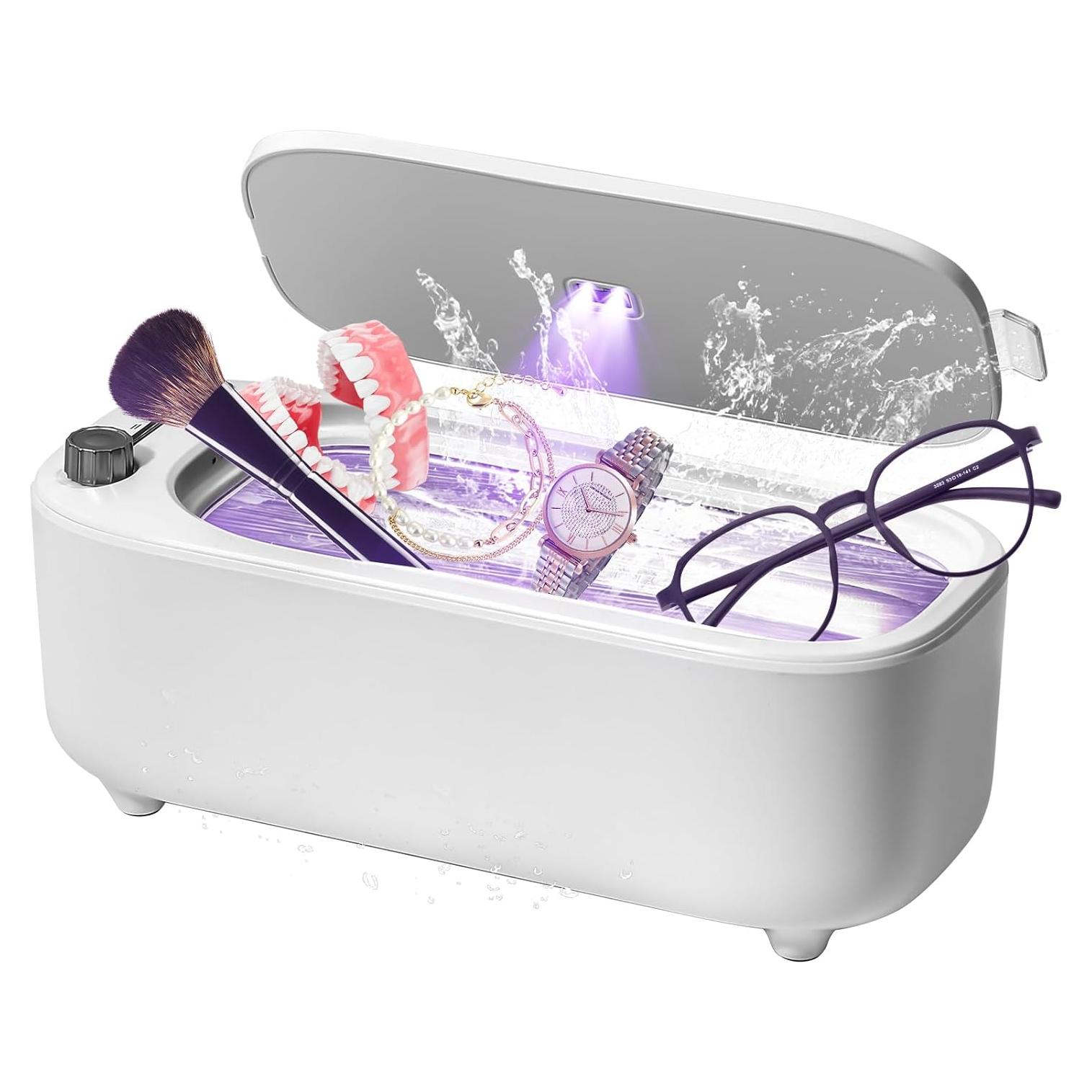 Limpiador Ultrasónico de Joyas ULTRDREAMS - 47kHz, Blanco