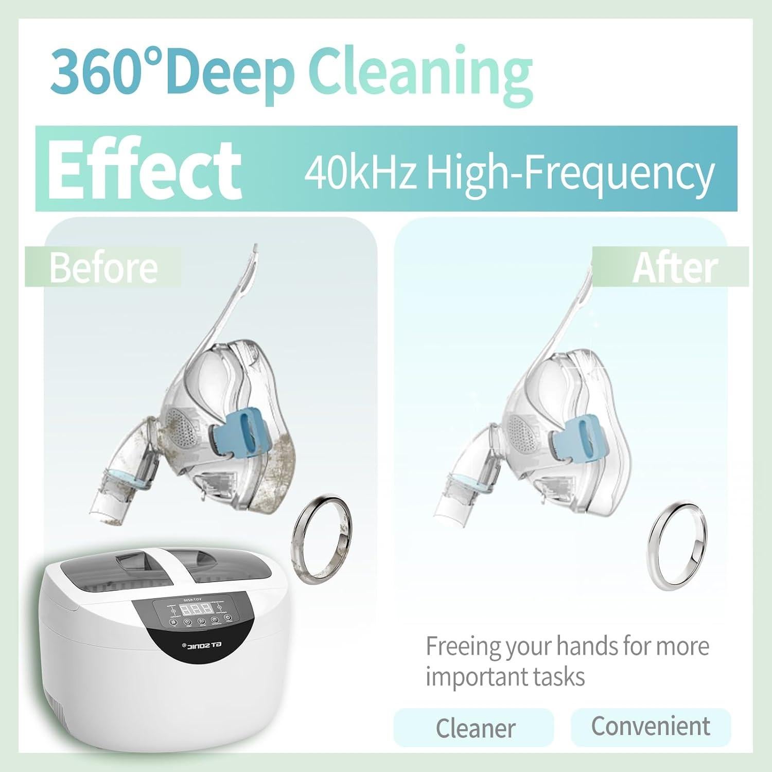 Limpiador Ultrasónico Profundo BUIFAC 2.5L para Joyería