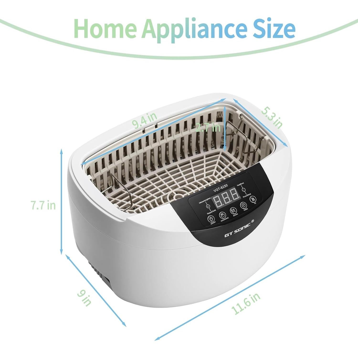 Limpiador Ultrasónico Profundo BUIFAC 2.5L para Joyería