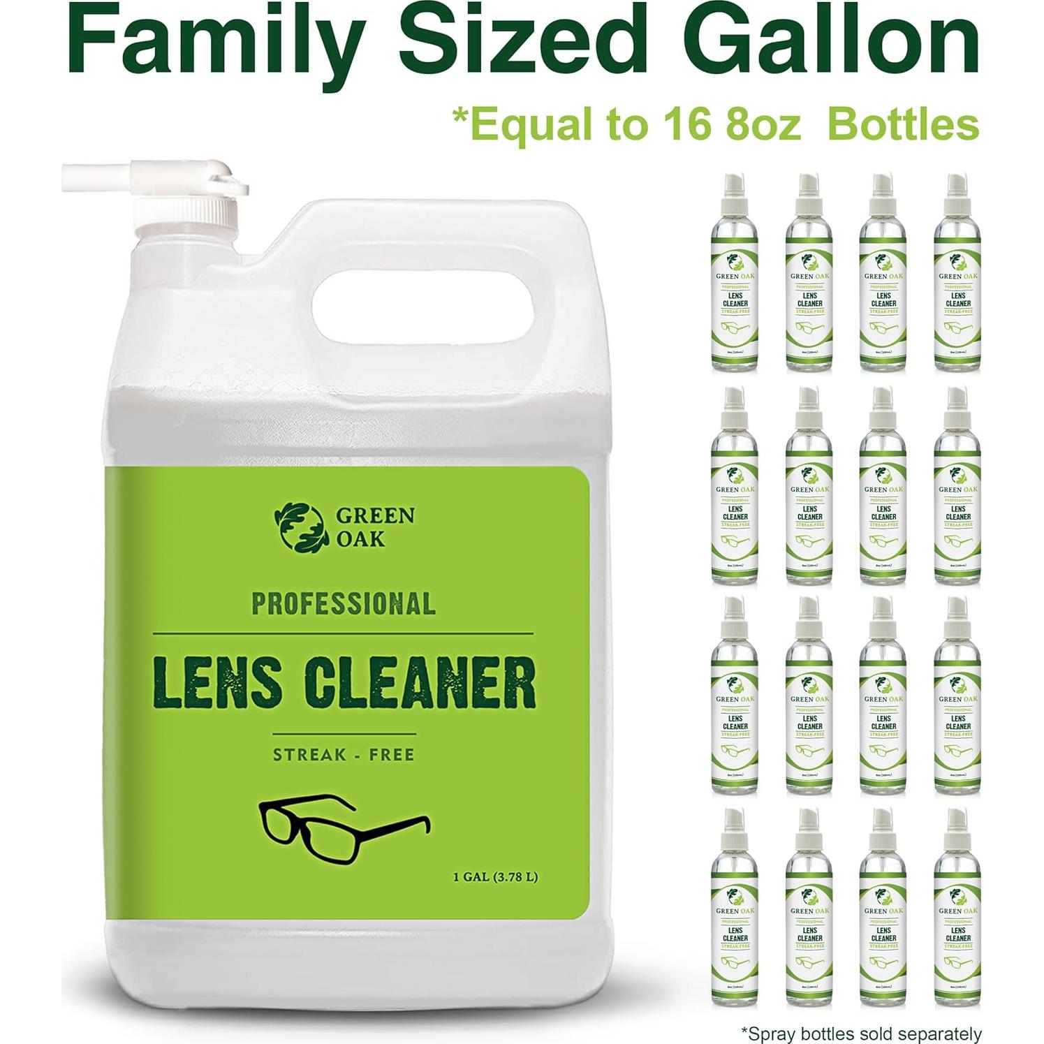 Recarga Limpiador de Lentes Green Oak 3.78L - Biodegradable