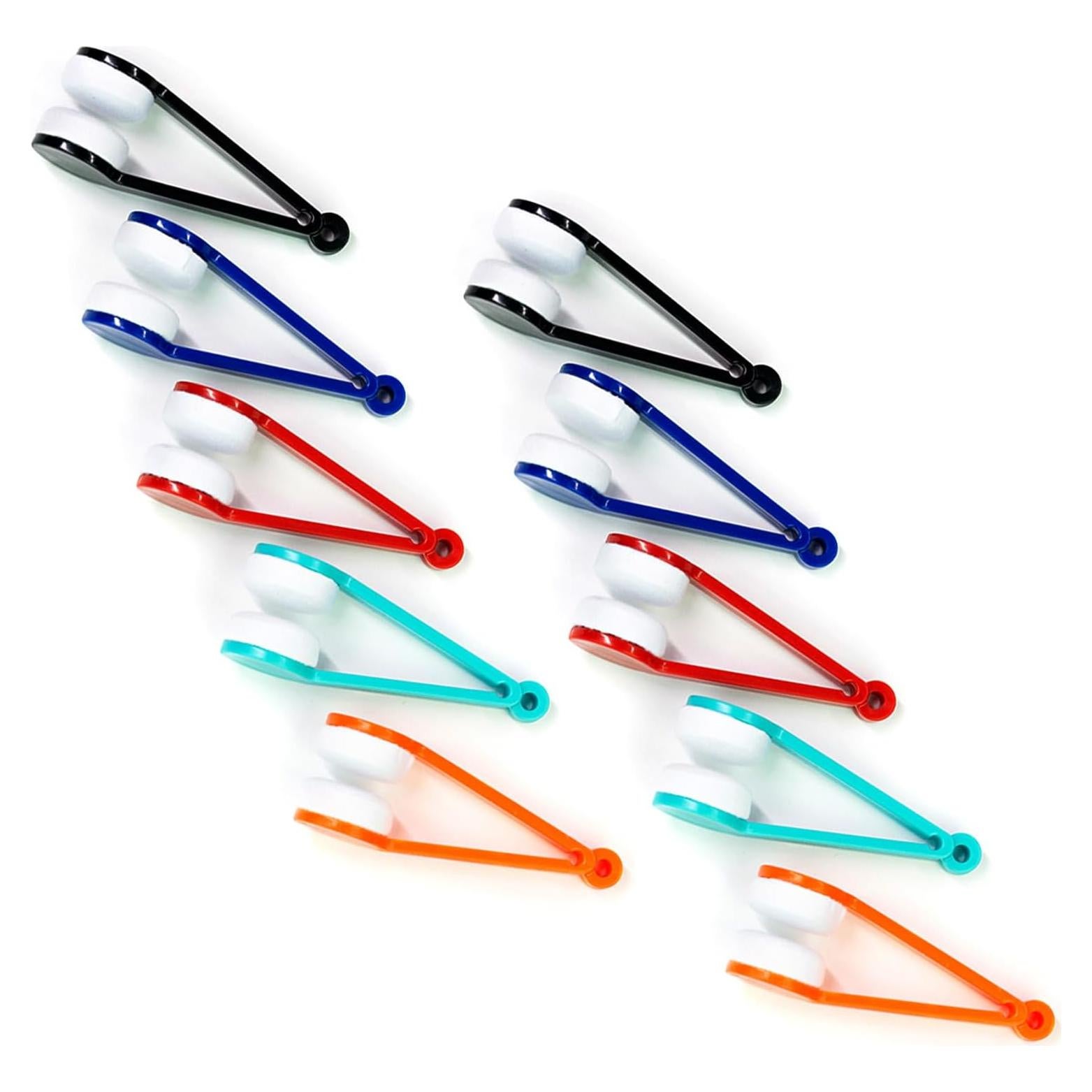 Limpiador de Lentes de Gafas SNNSHUN - 10 Cepillos Microfibra