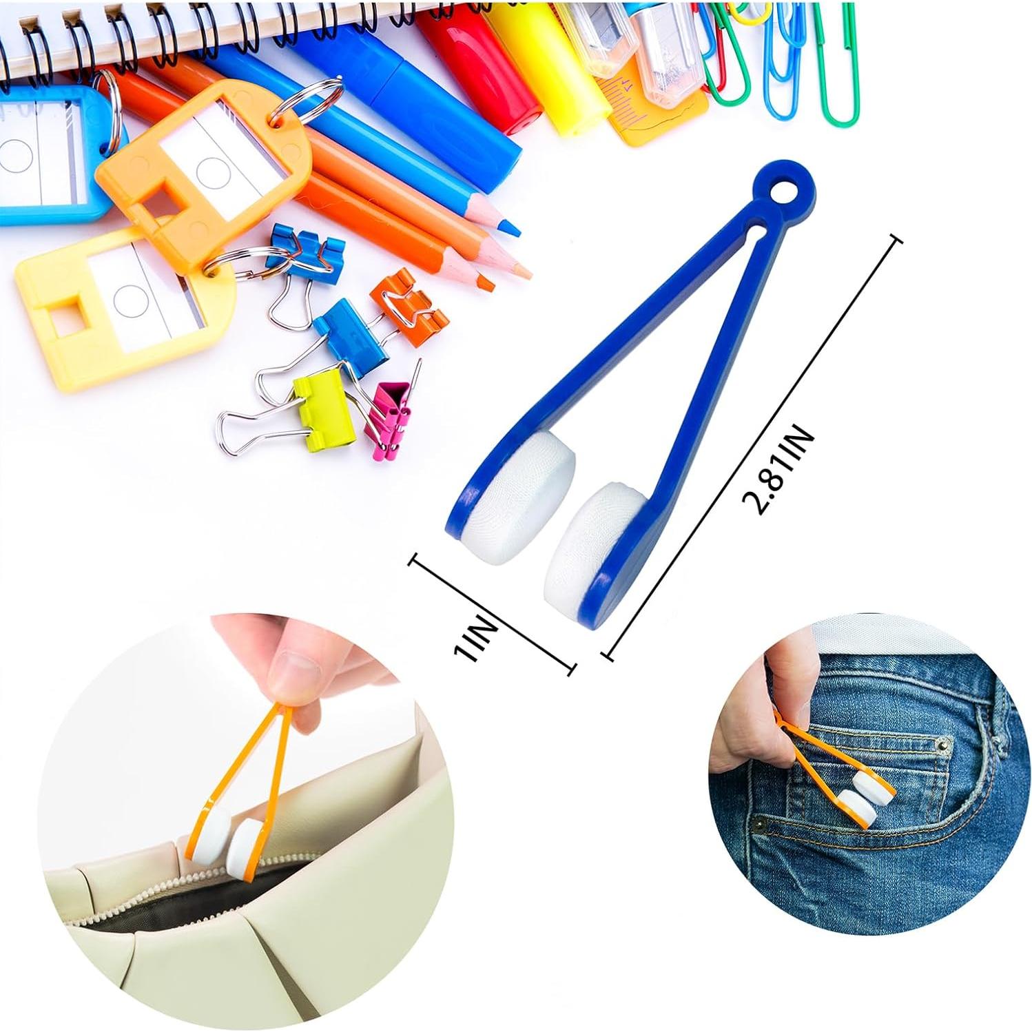 Limpiador de Lentes de Gafas SNNSHUN - 10 Cepillos Microfibra