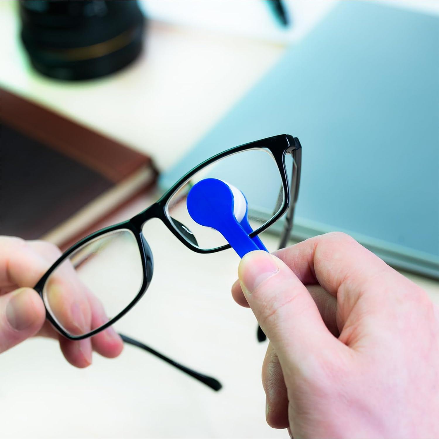 Limpiador de Lentes de Gafas SNNSHUN - 10 Cepillos Microfibra