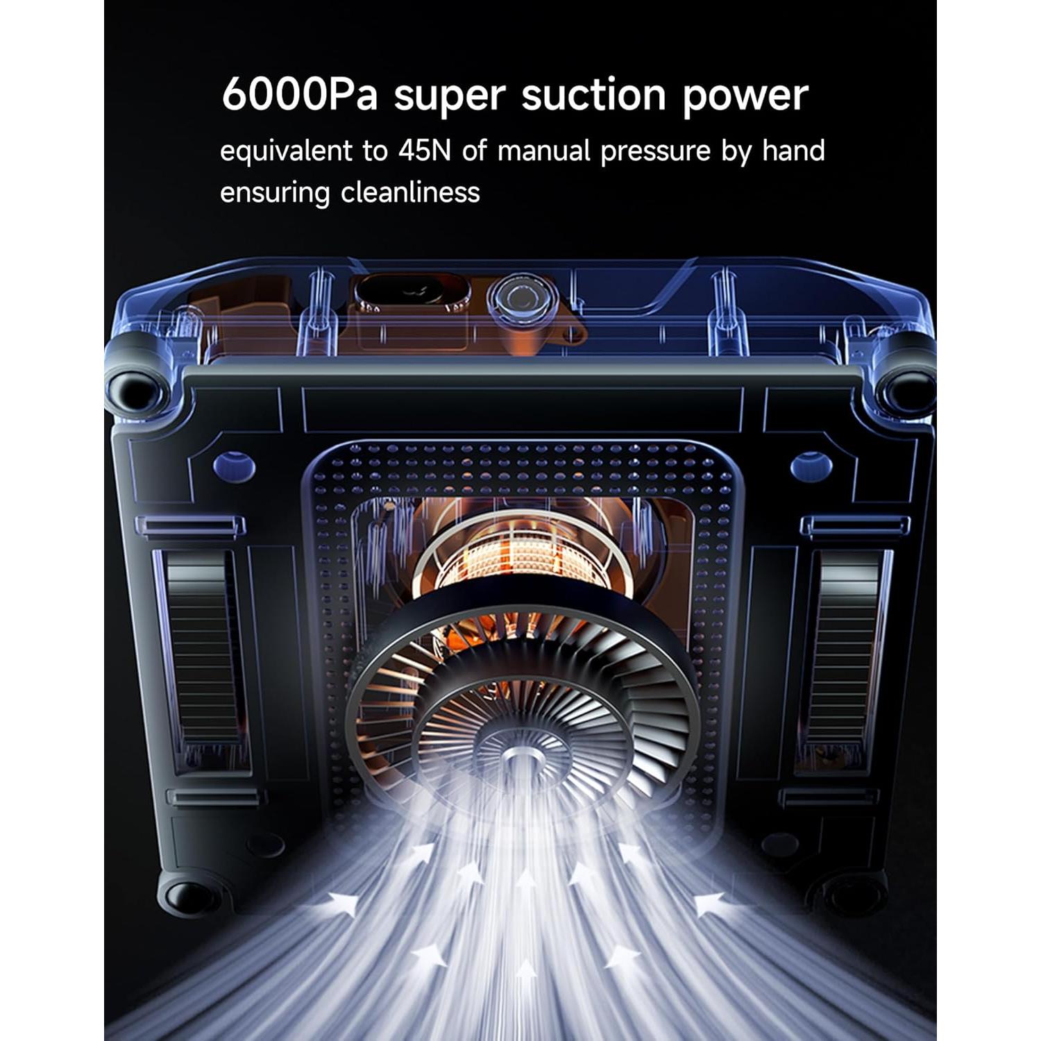 Robot Limpiador de Ventanas SEEING.U W2 6000Pa con Control Remoto