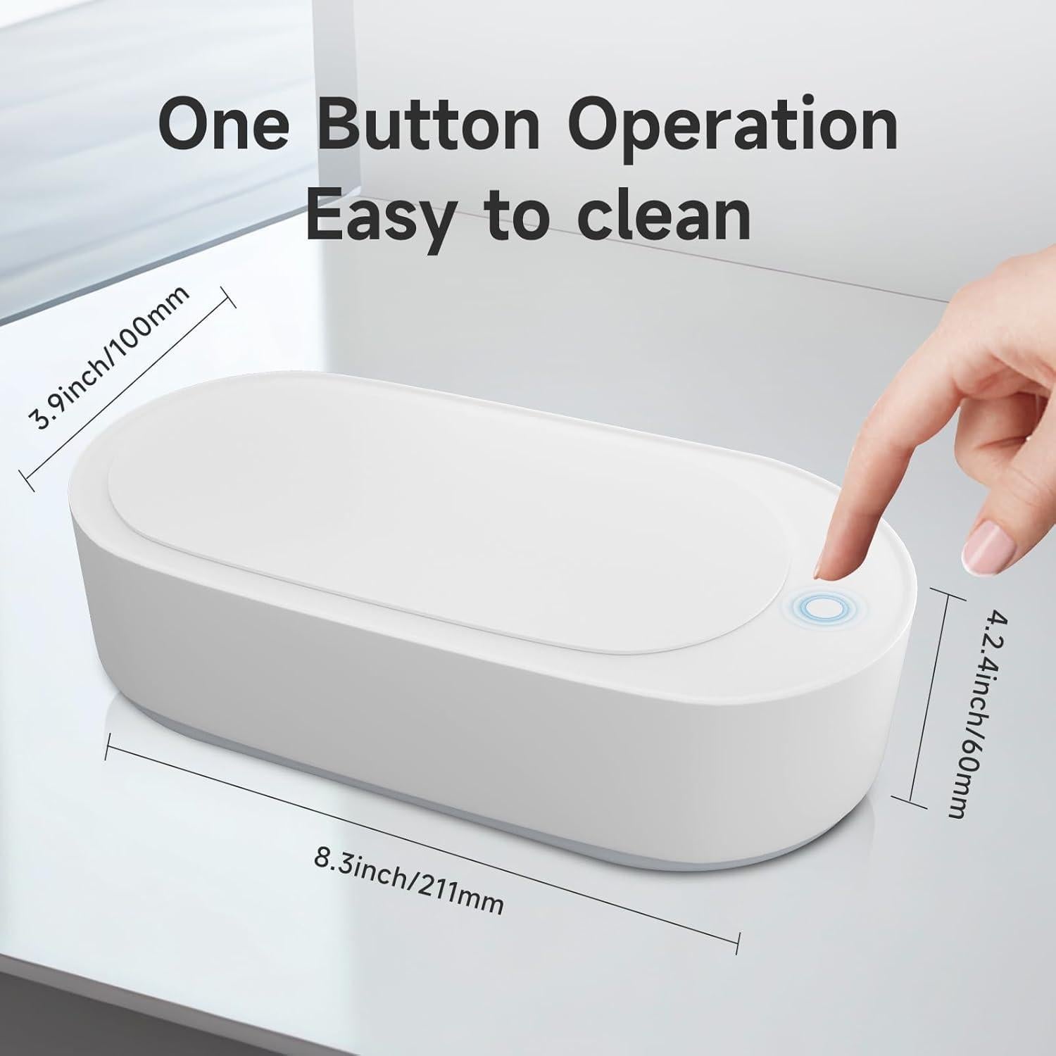 Limpiador Ultrasónico EQUEEN 48KHz Acero Inoxidable 304