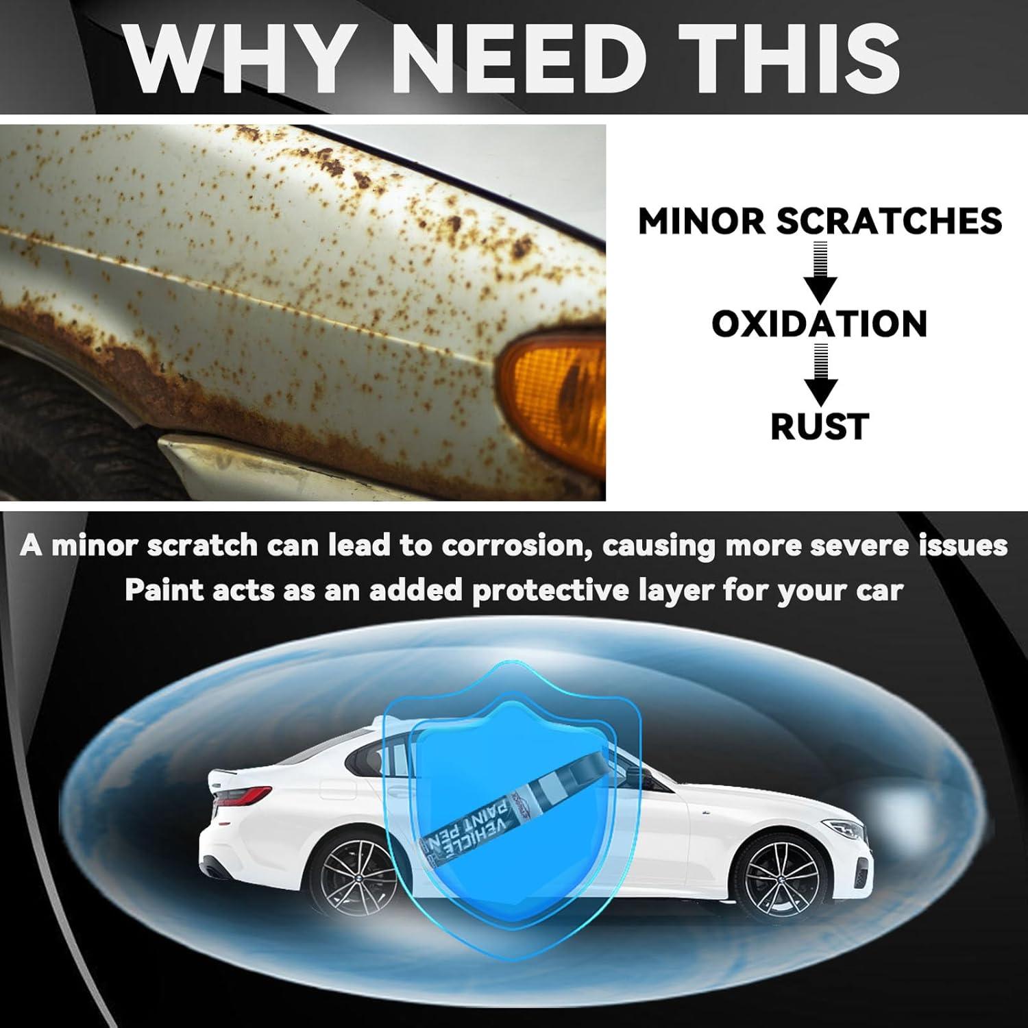 Bolígrafo de Retoque de Pintura para Coche xdotoar Blanco 11.83ml