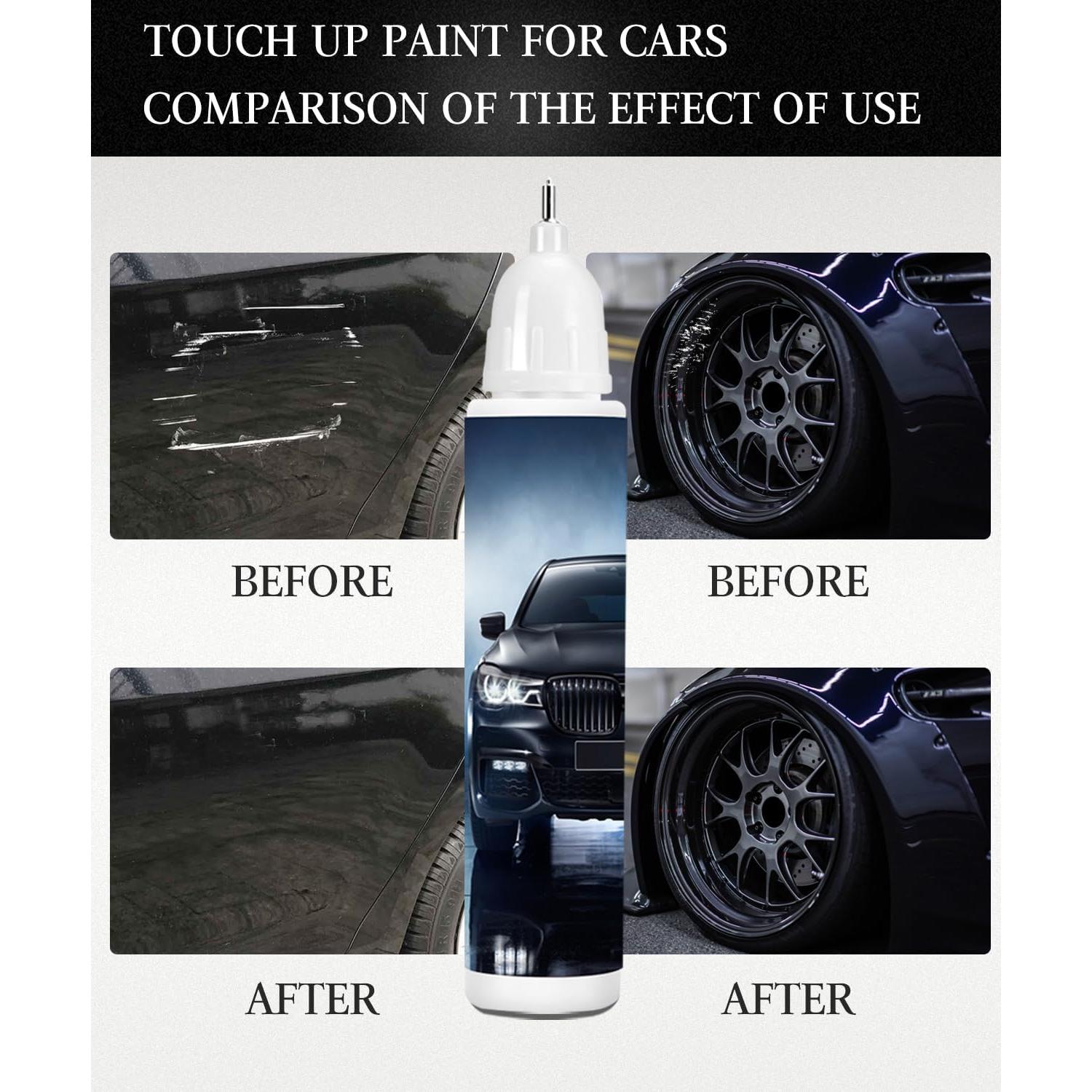 Pintura de Retoque Negra Brillante Filmer 12 ml para Coches