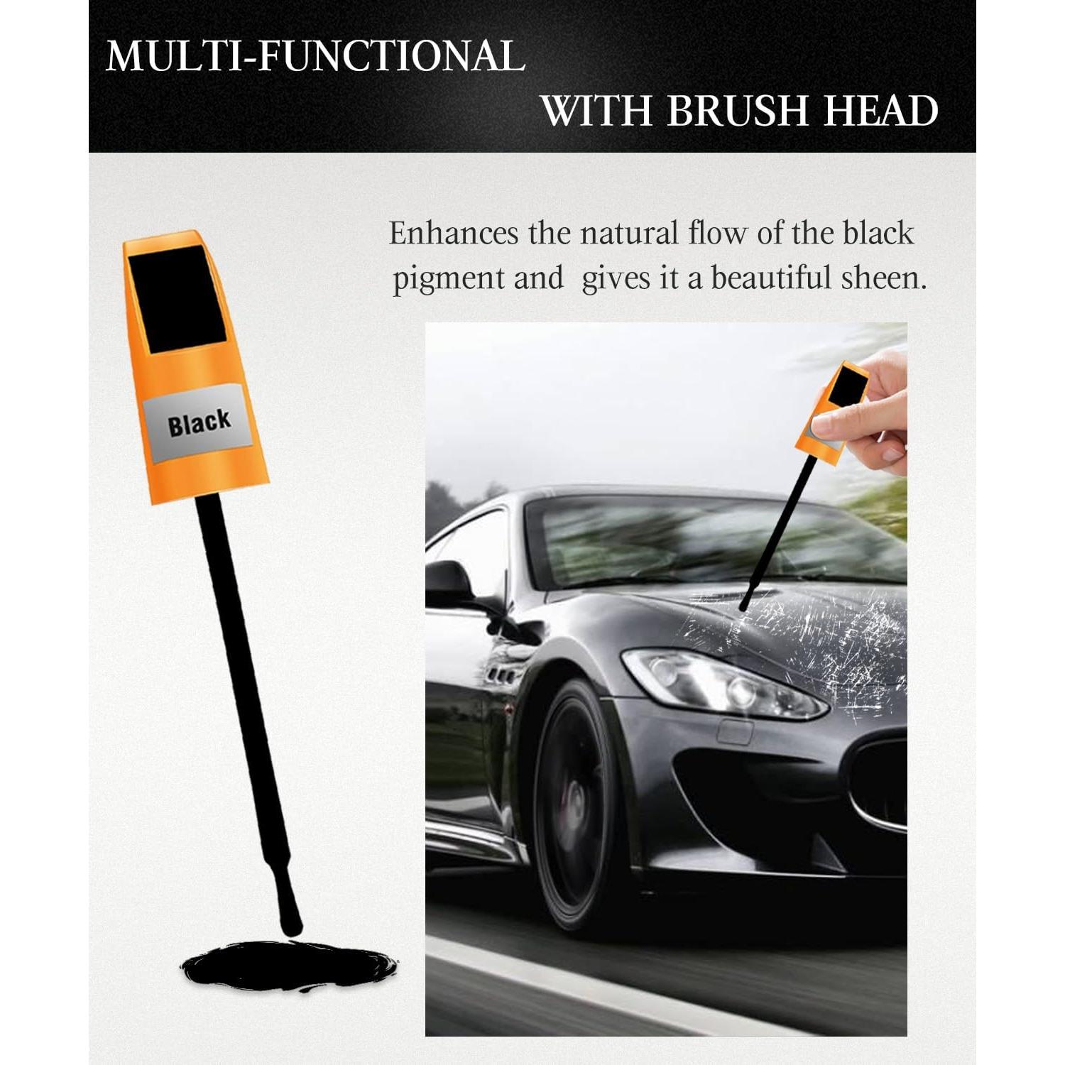 Pintura de Retoque Negra Brillante Filmer 12 ml para Coches