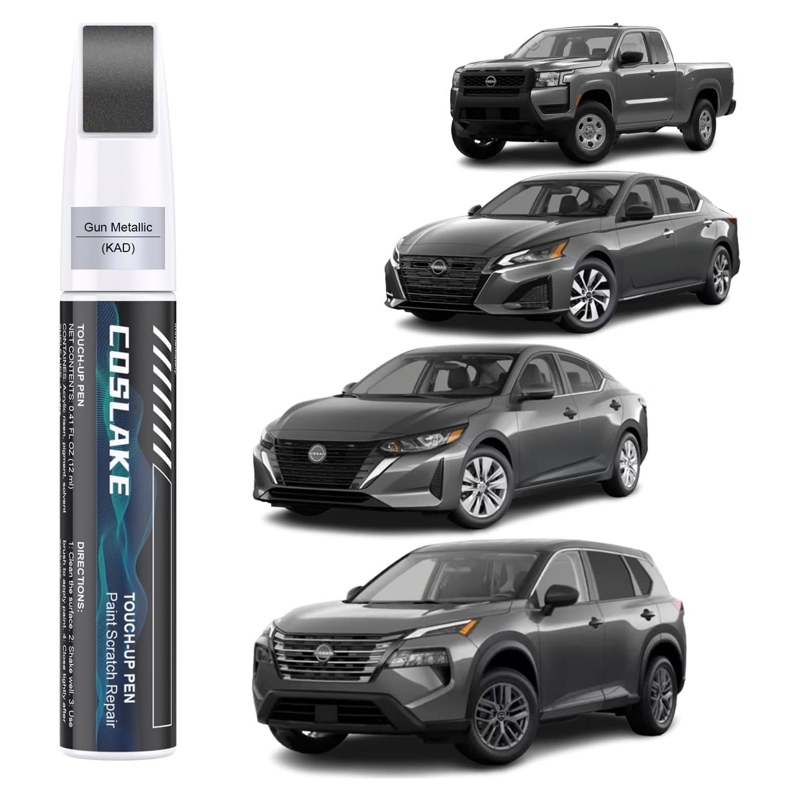 Pintura de Retoque COSLAKE Metal Gun (KAD) 12 ml para Nissan