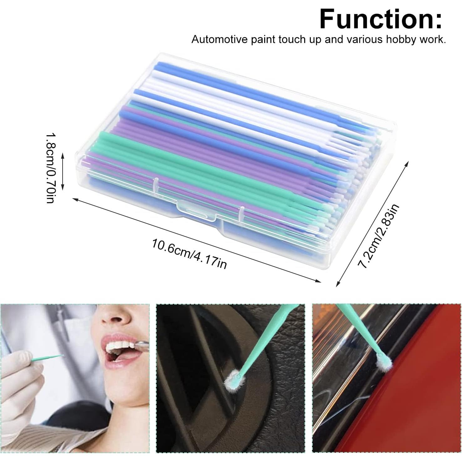 200 Pinceles de Retocado ZUDKSUY para Pintura Automotriz