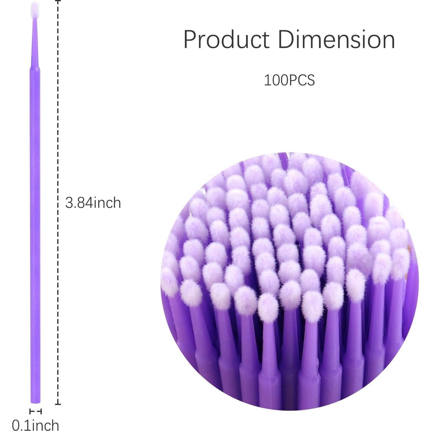 100 Pinceles Micro de Retoque OFBAND para Automóviles