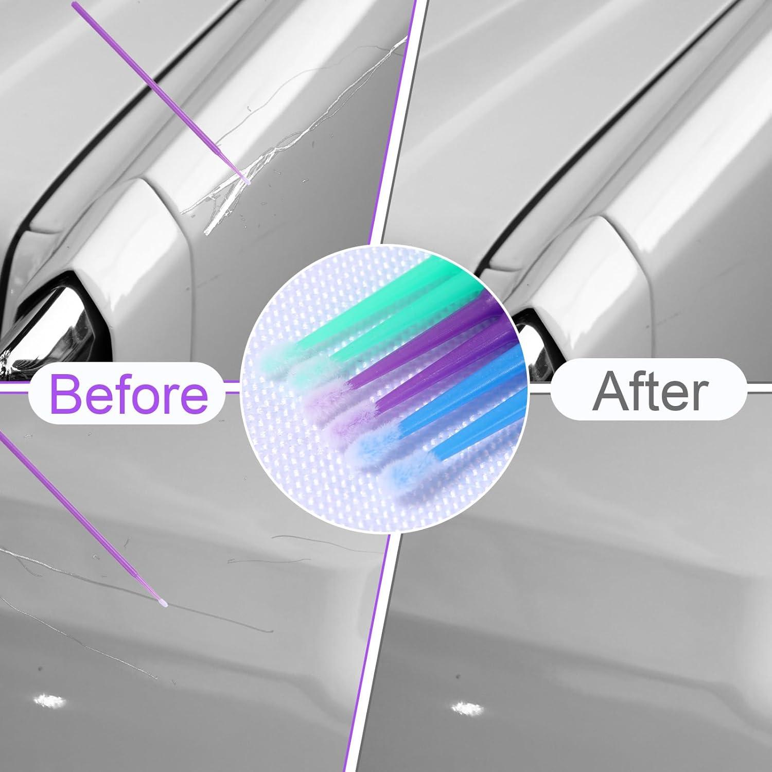 300 Cepillos Micro Aplicadores Oruola para Retoque de Pintura