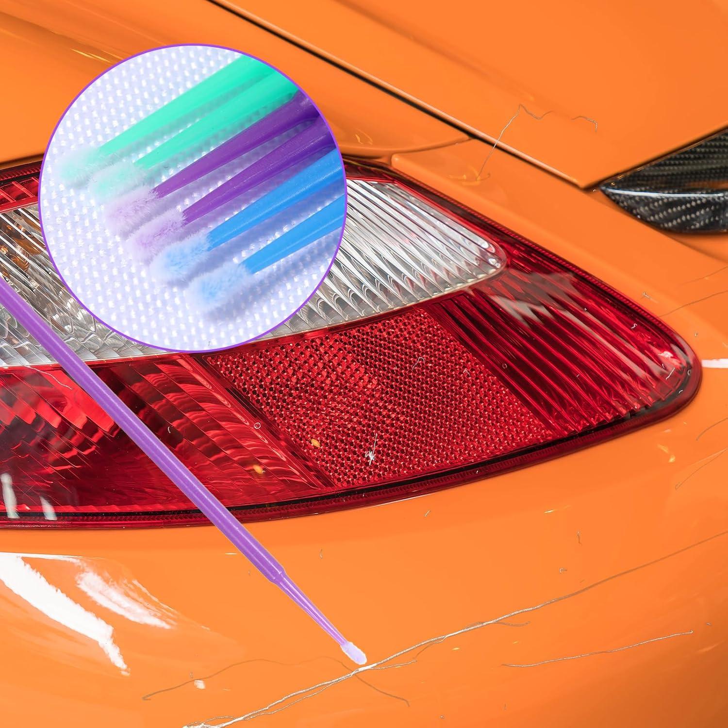 300 Cepillos Micro Aplicadores Oruola para Retoque de Pintura