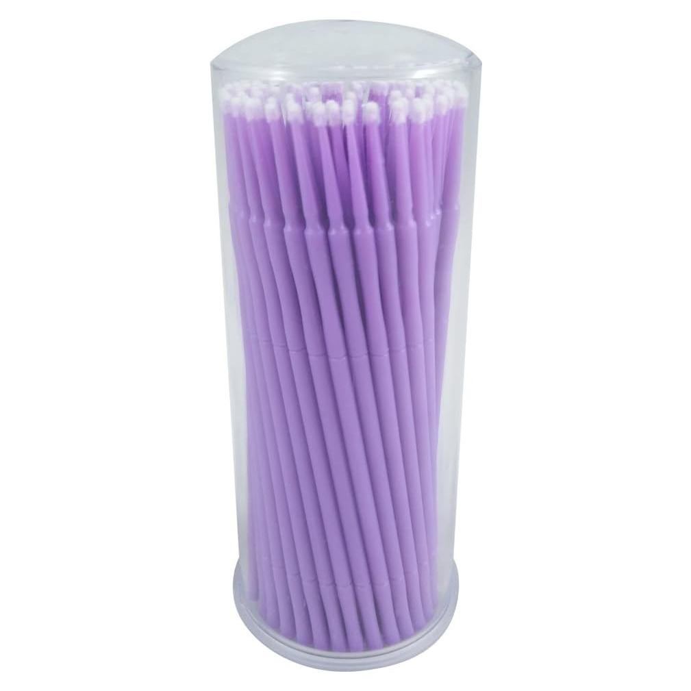 Pinceles de Retoque ATLIN, 100 Aplicadores Micro 1.5mm