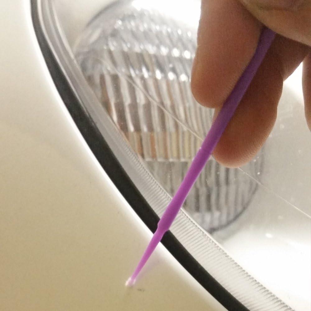 Pinceles de Retoque ATLIN, 100 Aplicadores Micro 1.5mm