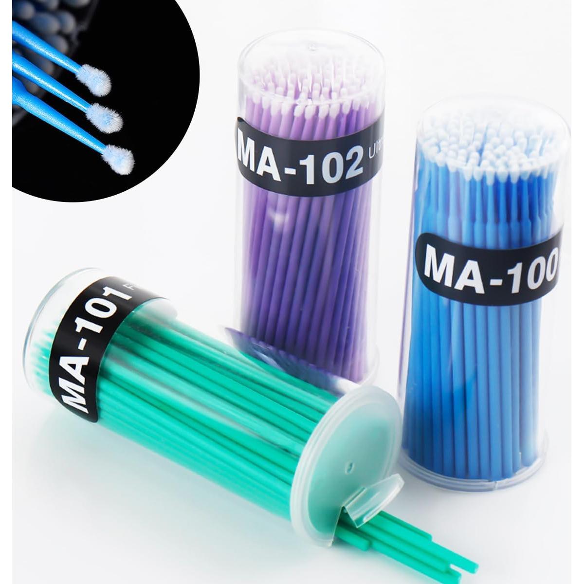 3 Pinceles de Reparación de Pintura Yourkar - Azul, Verde, Morado