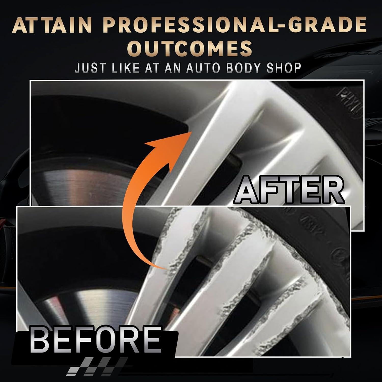 Pintura para Llantas Plateada xdotoar 12 ml Resistente al Agua