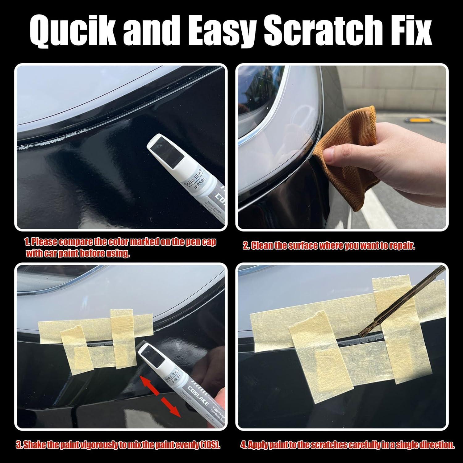 Pintura de Retoque COSLAKE Azul Metálico Profundo 12ml para Tesla