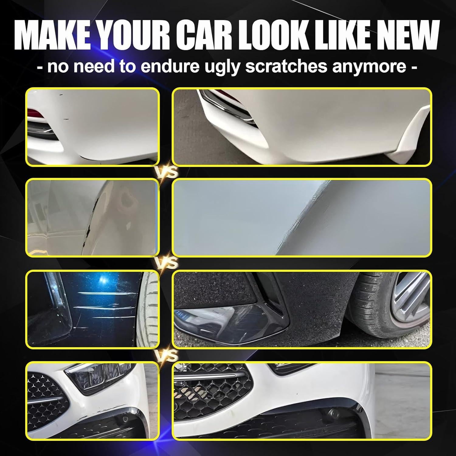 KIKIMO Pintura de Retoque para Mercedes-Benz Blanco Polar 12ml