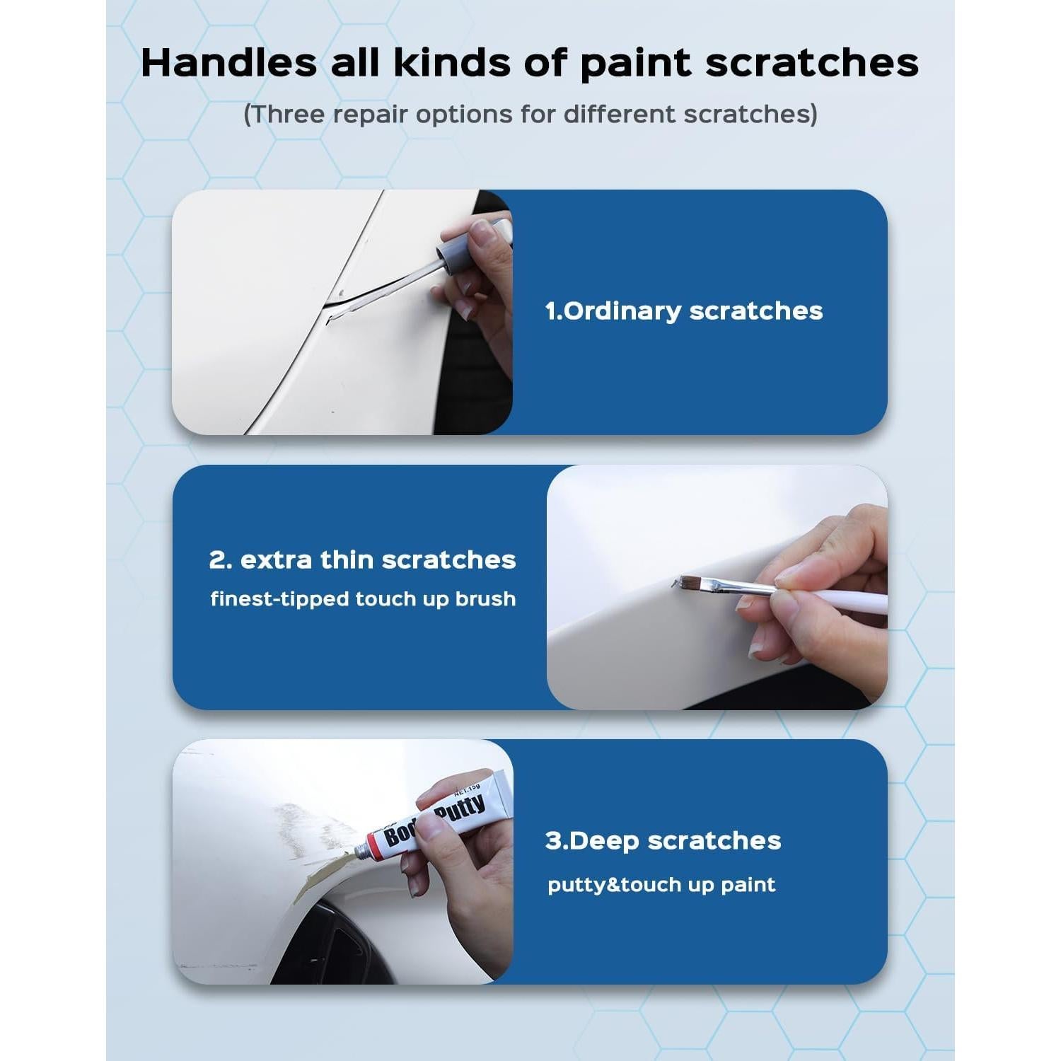 Kit de Pintura de Reparación RSACET 42M Azul Cristal Perla 12.1ml