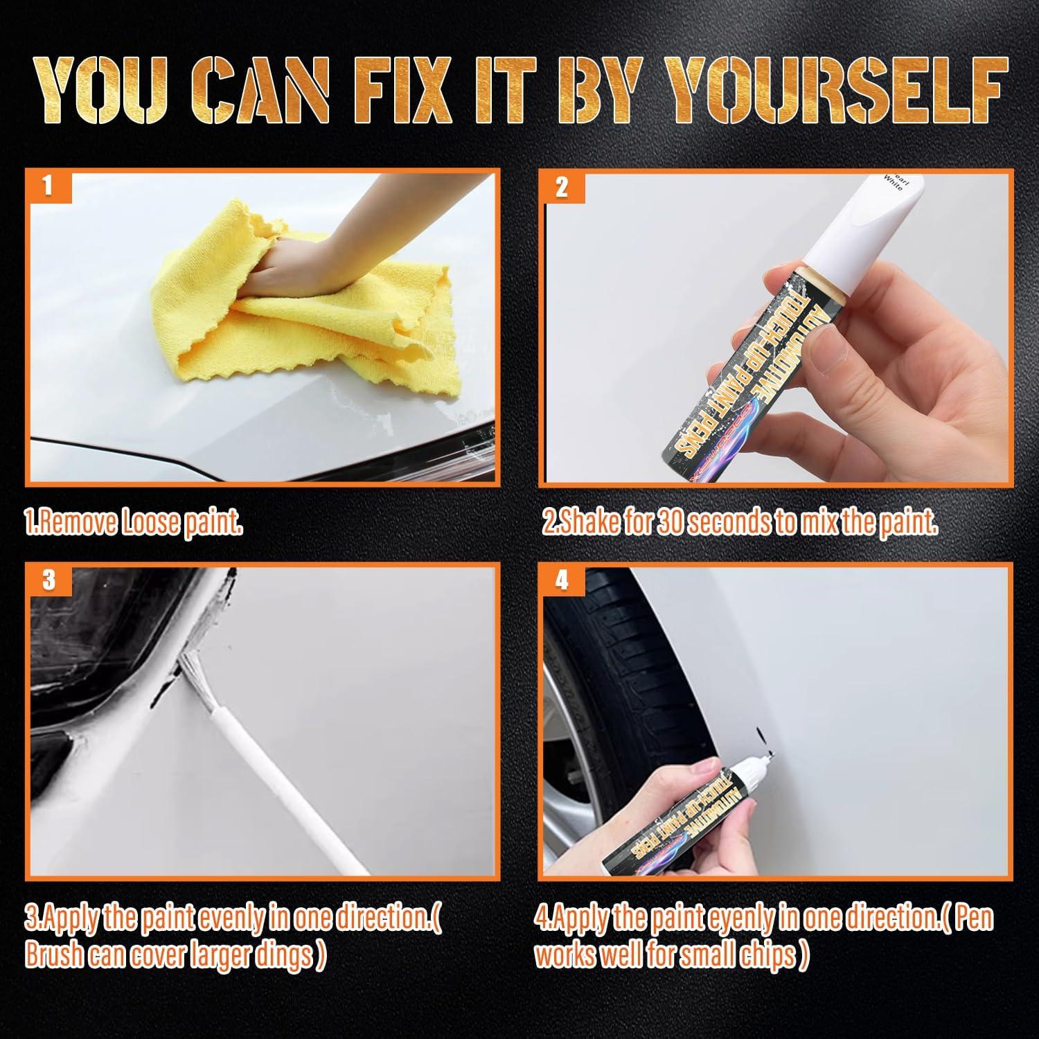 Pintura de Retoque Automotriz Cocomfix Blanco Perla 29.57ml