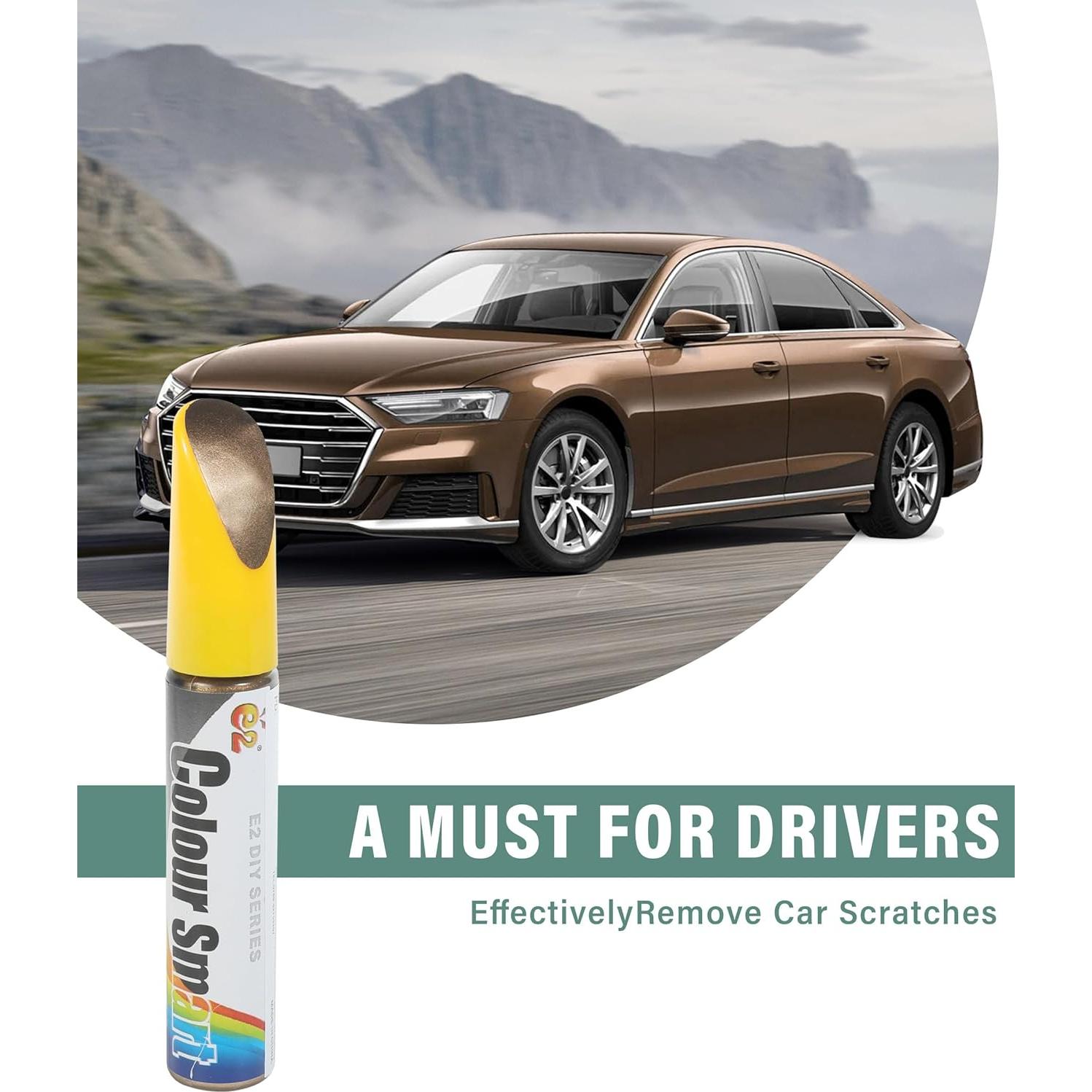 Bolígrafo de Pintura VAGURFO para Rayones de Auto 1 Onza Marrón