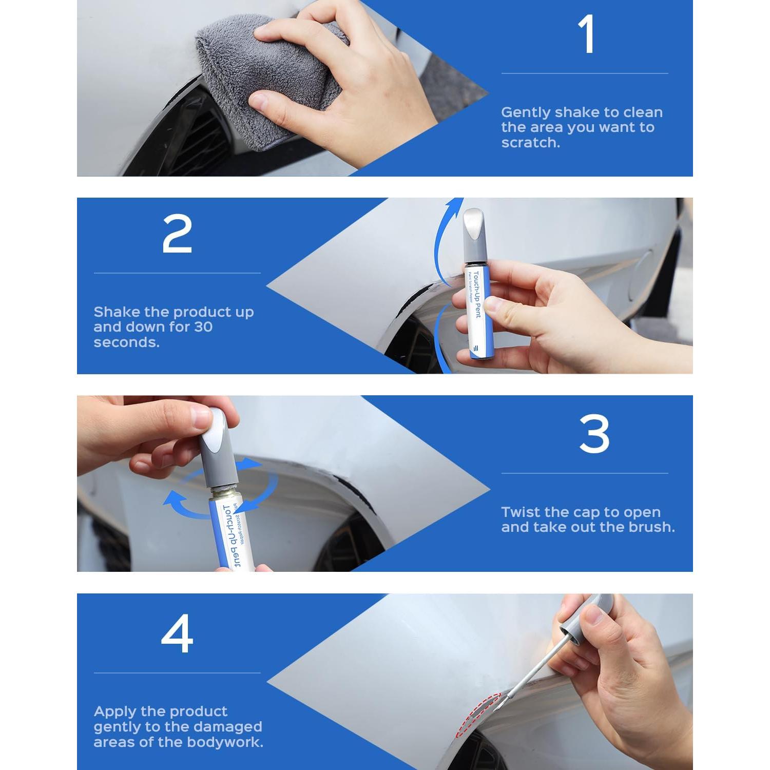 Pintura de Retoque PARTS4EV Blanco Fuji LRC867 12.14 ml