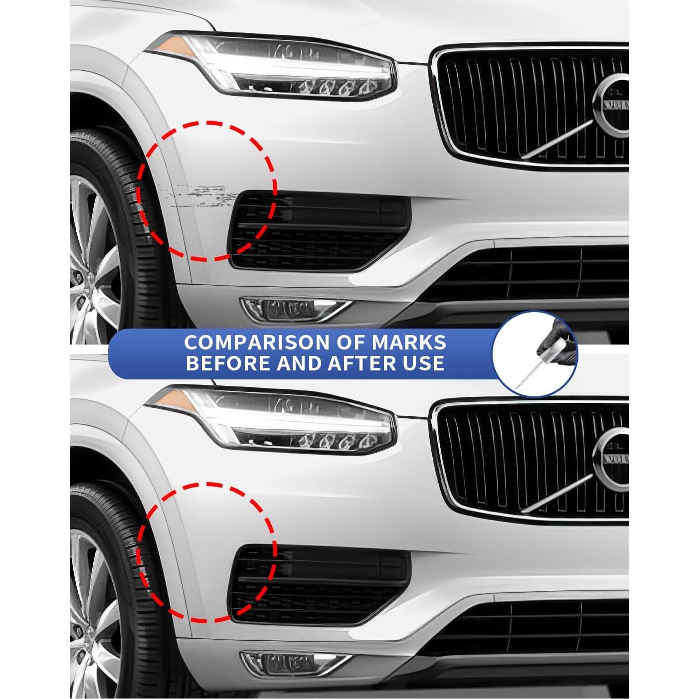 Pintura de Retocar PARTS4EV Perla Blanca Cristal Tricoat 12ml