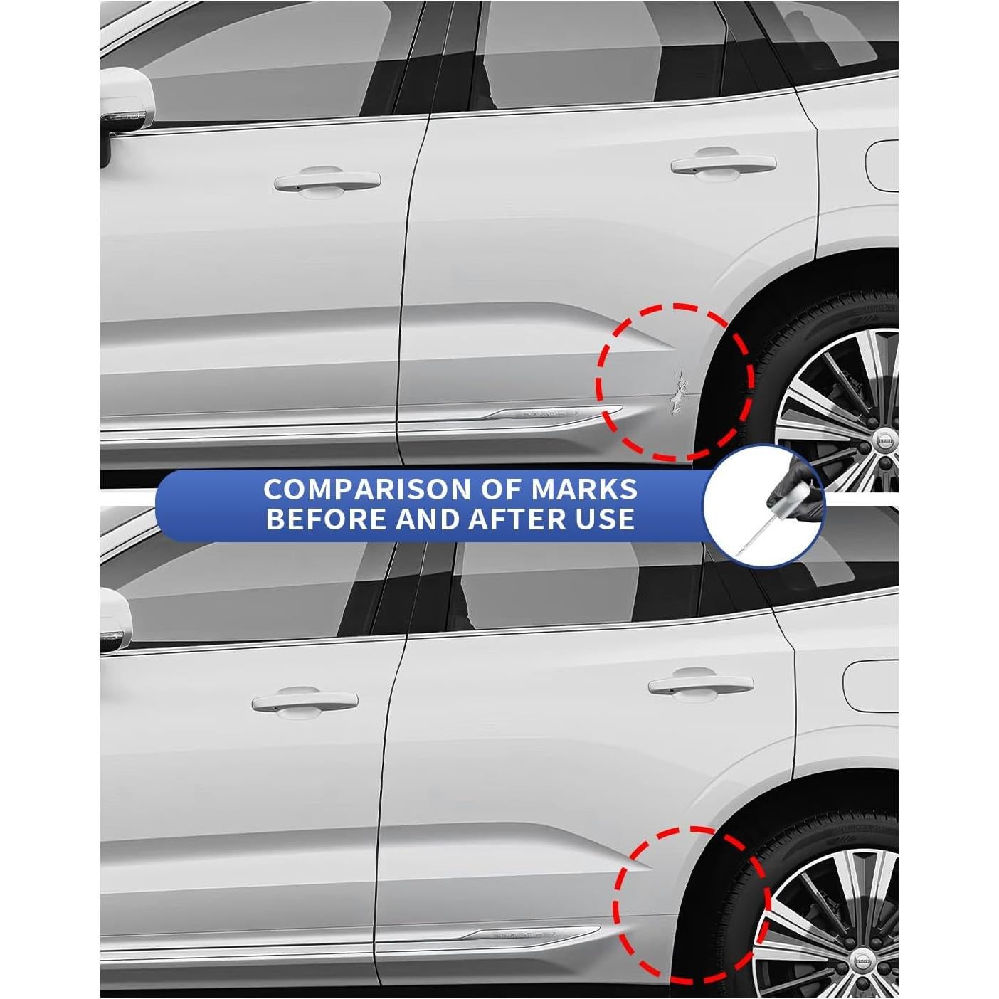 Pintura de Retocar PARTS4EV Perla Blanca Cristal Tricoat 12ml