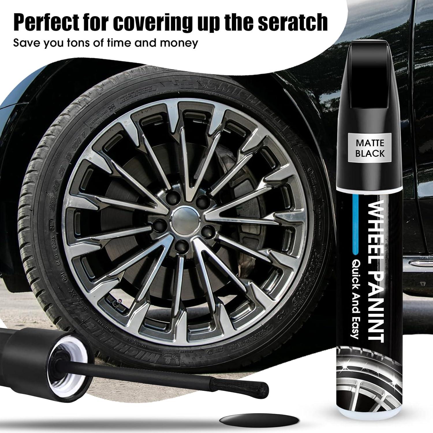 Kit de Reparación de Llantas Evlisrtpk Negro Mate 12ml