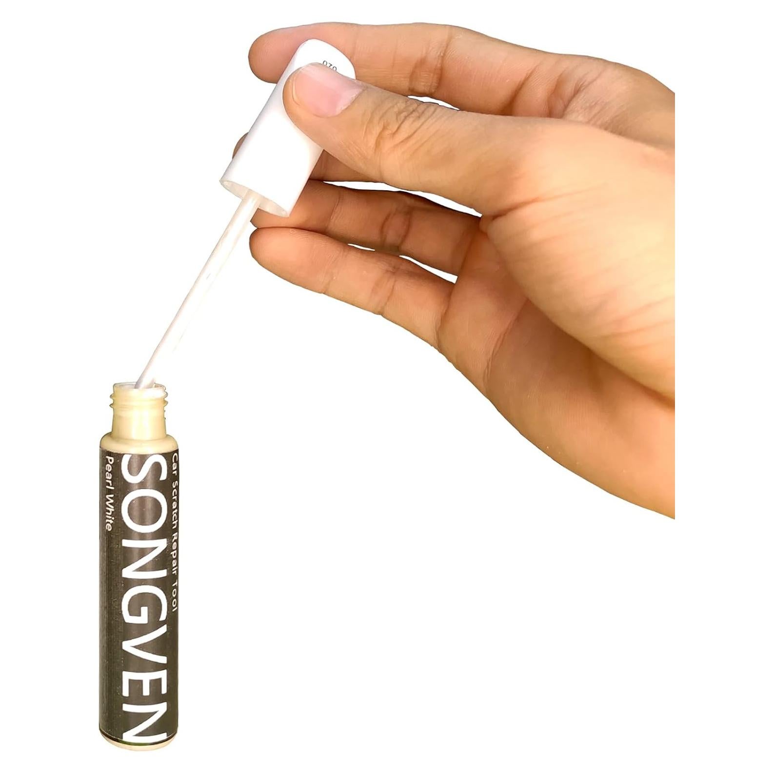 Bolígrafo de Pintura para Retoques Auto SONGVEN Blanco Perla