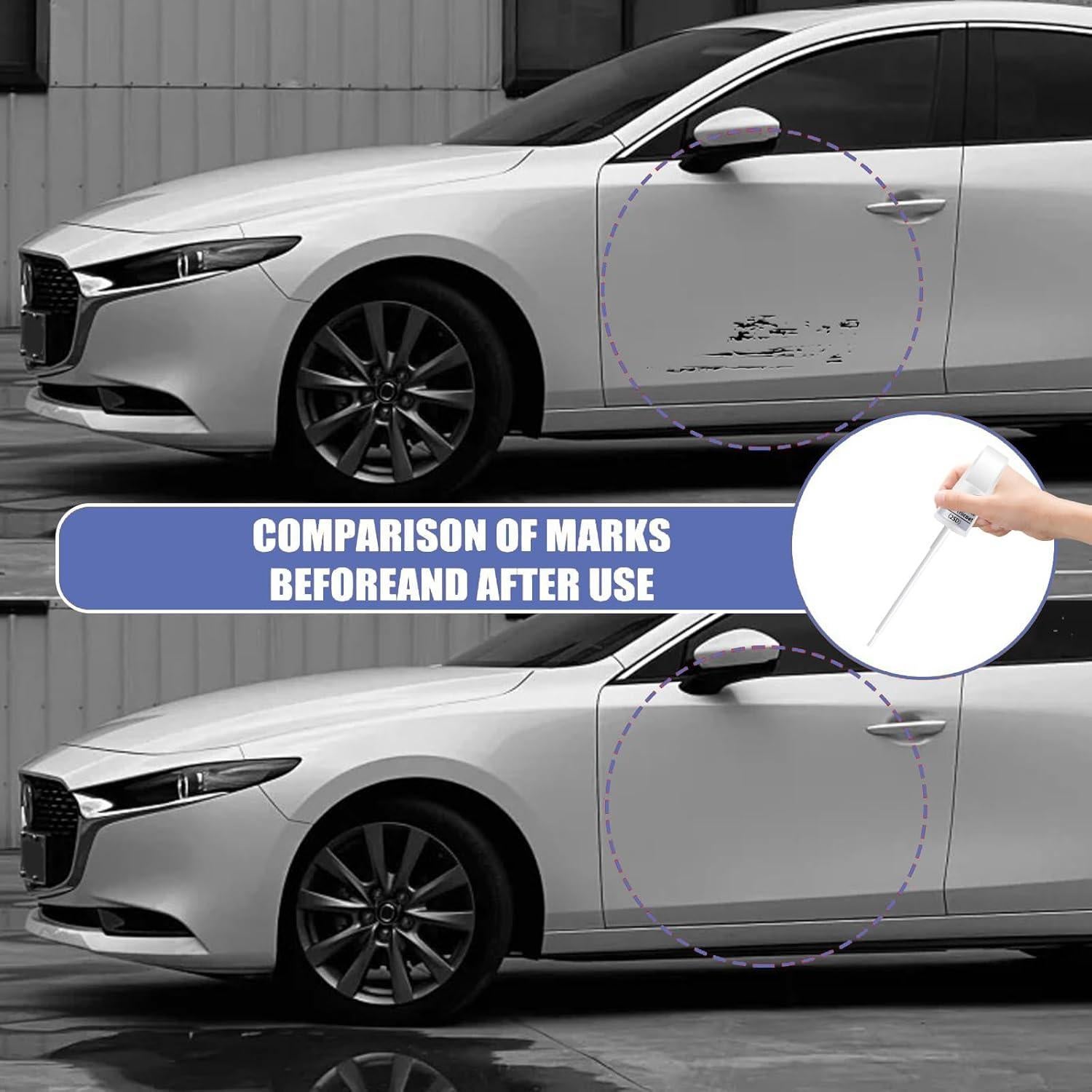 Pintura de Retoque Konexial Snowflake White Pearl 12ml para Mazda