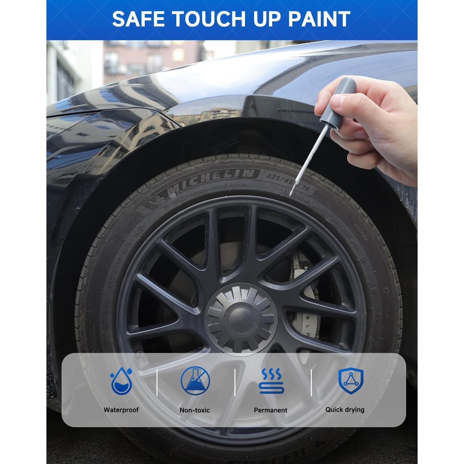 Pintura de Retoque Gunpowder para Tesla Model 3/Y/S/X 11.8ml