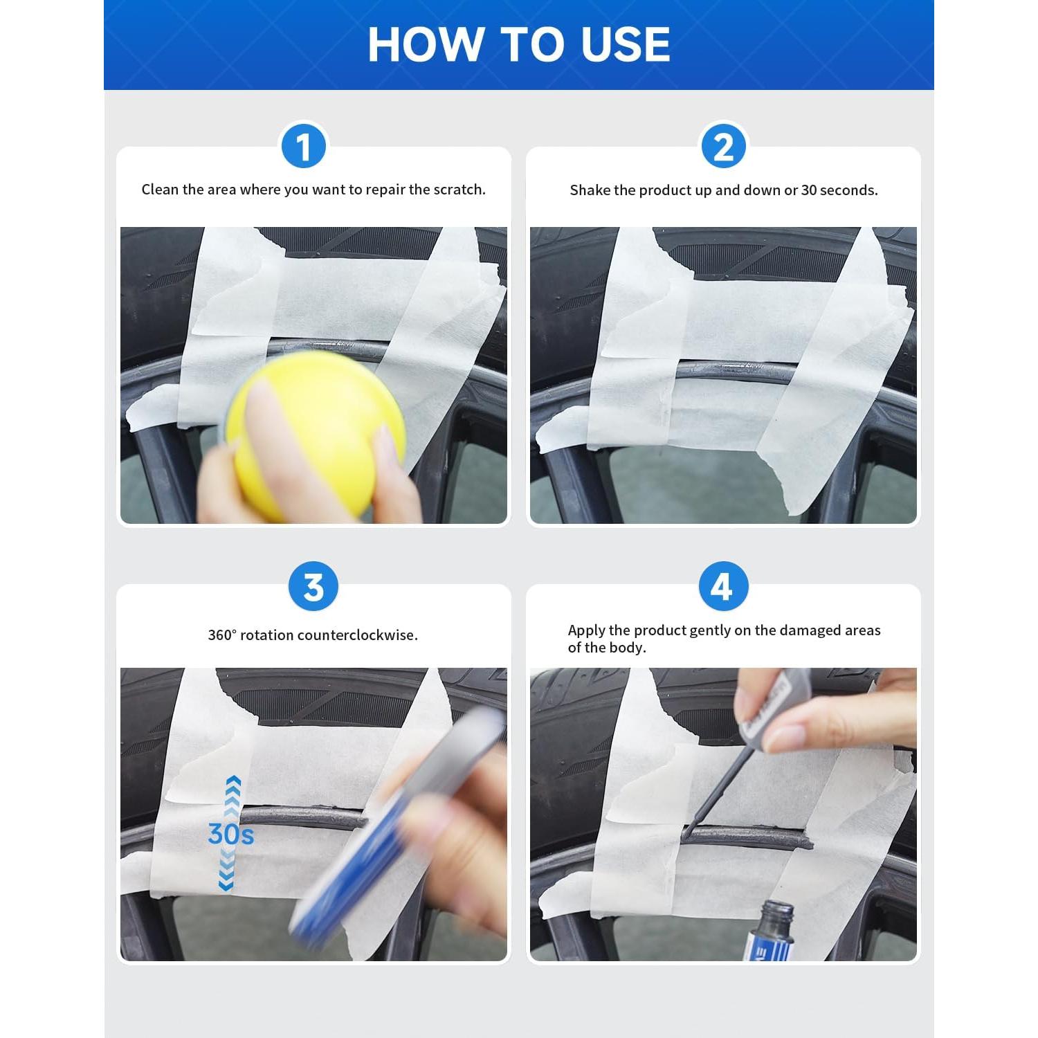 Pintura de Retoque Gunpowder para Tesla Model 3/Y/S/X 11.8ml