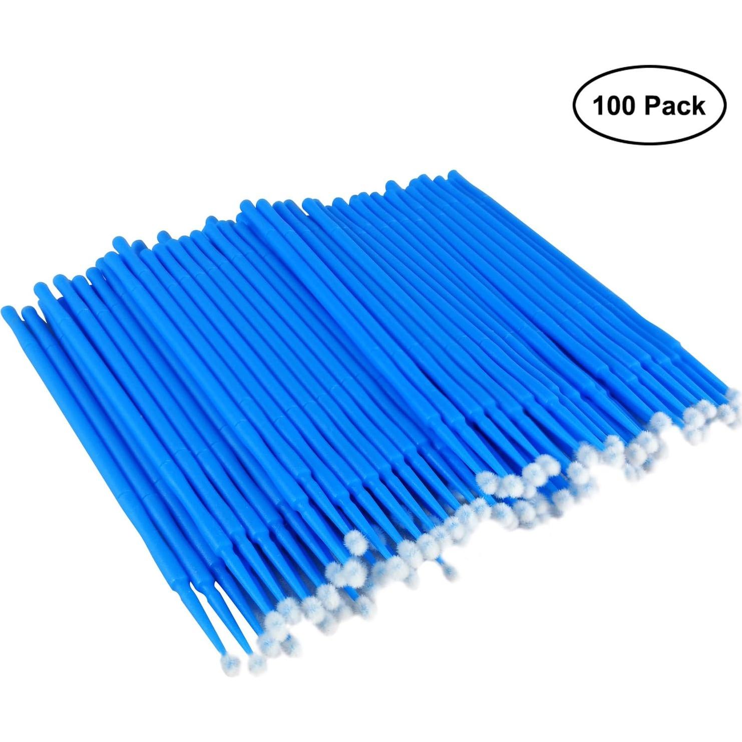 Pinceles de Retoque ATLIN, 100 Micro Aplicadores 2.5mm