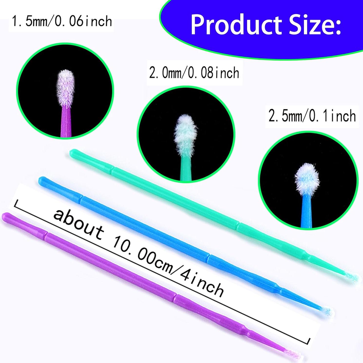 300 Pinceles de Retocar Pintura Automotriz Yinmazzsan 1.5-2.5 mm