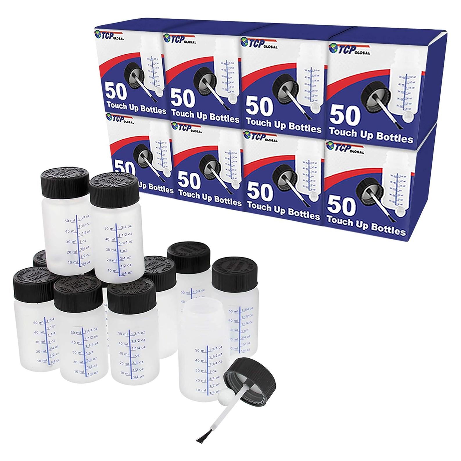 Botellas de retoque de pintura TCP Global 60ml - Caja de 400