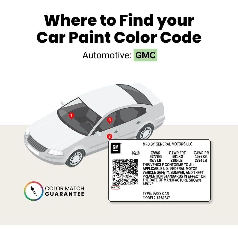 Pintura de Retoque TouchUpDirect Iridium Metallic - Kit Esencial