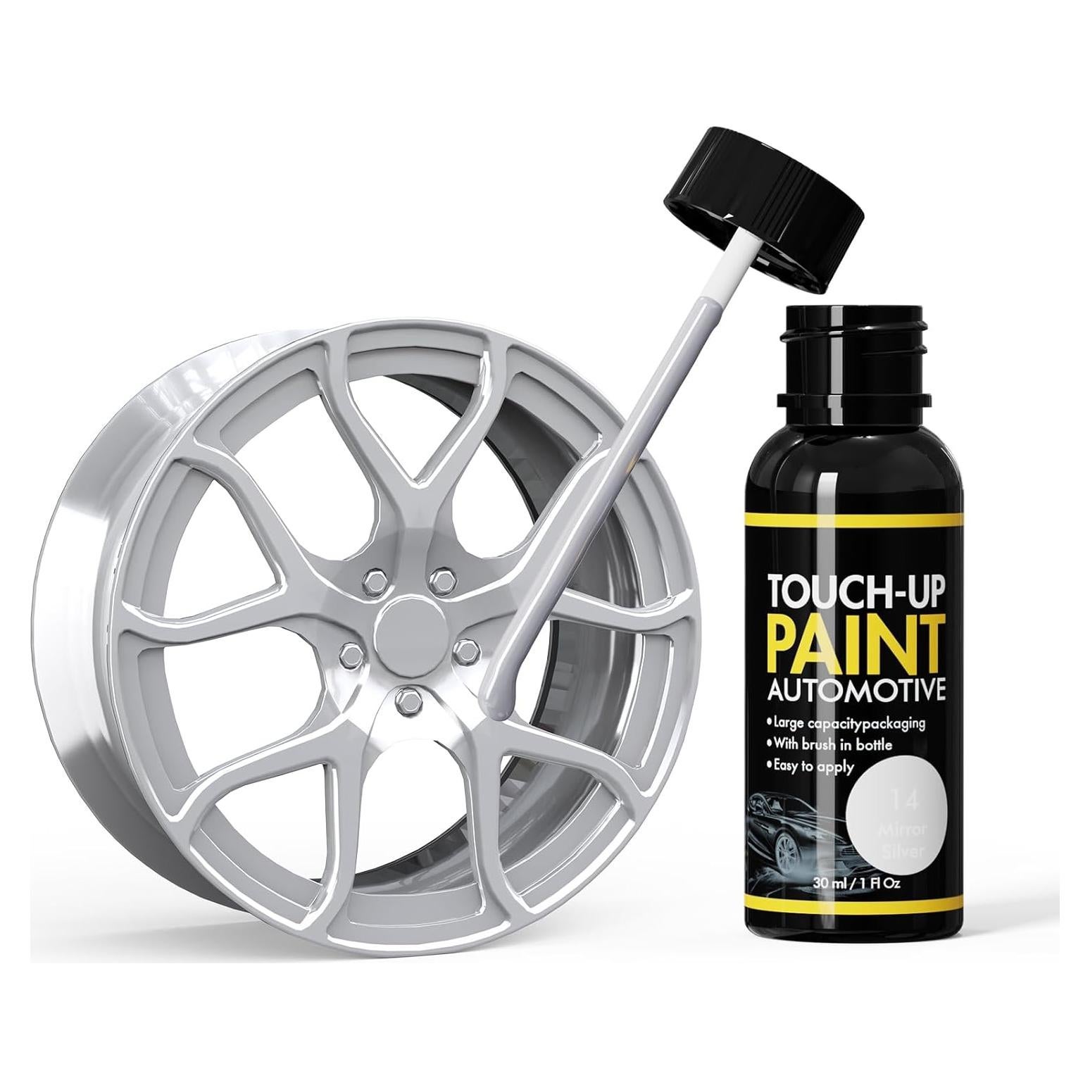 Pintura de Retoque para Llantas XTryfun 30ml Plateado Brillante