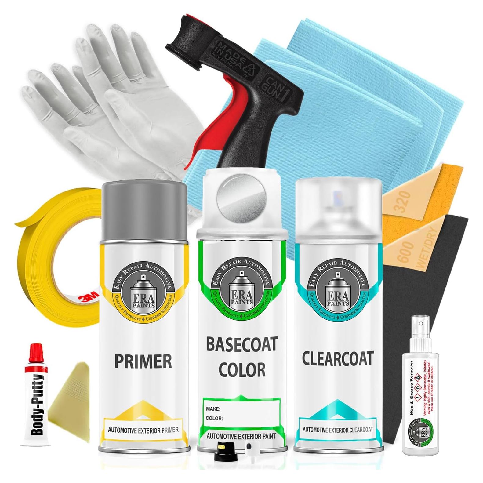 Pintura Automotriz Spray ERA 1F2 Mercurio Metálico 355 ml