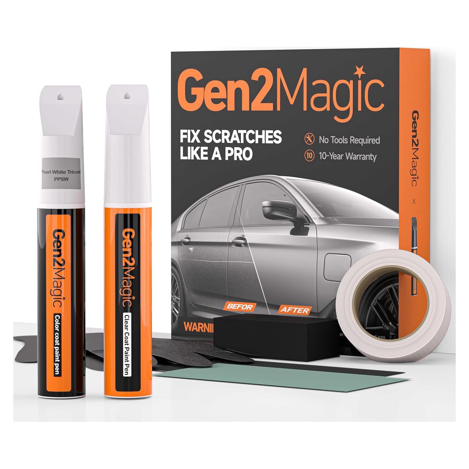 Kit de pintura de retoque Gen2Magic para Tesla Y 3 S X PPSW