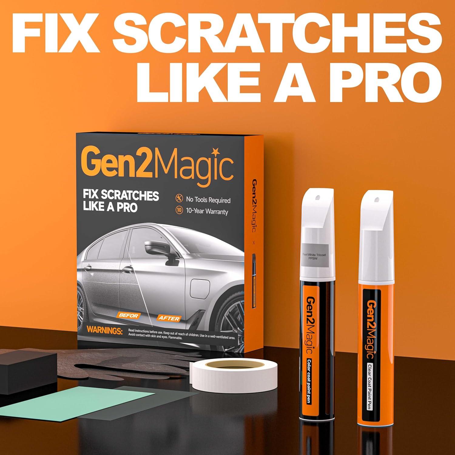 Kit de pintura de retoque Gen2Magic para Tesla Y 3 S X PPSW