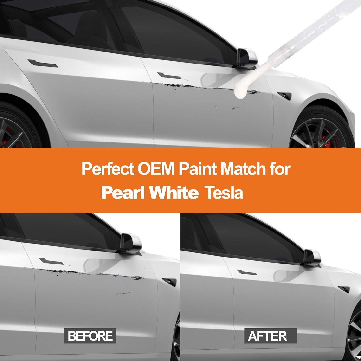 Kit de pintura de retoque Gen2Magic para Tesla Y 3 S X PPSW