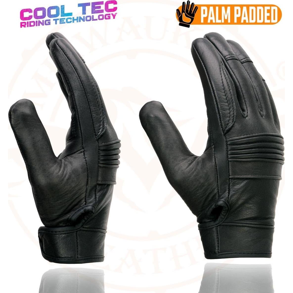Guantes de motocicleta Milwaukee Leather MG7736 para mujeres - Cool-Tec