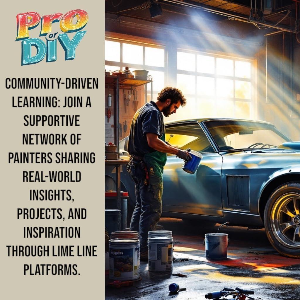 Barniz Automotriz 2K LiME LiNE 1.25 Qt Alto Brillo con Endurecedor