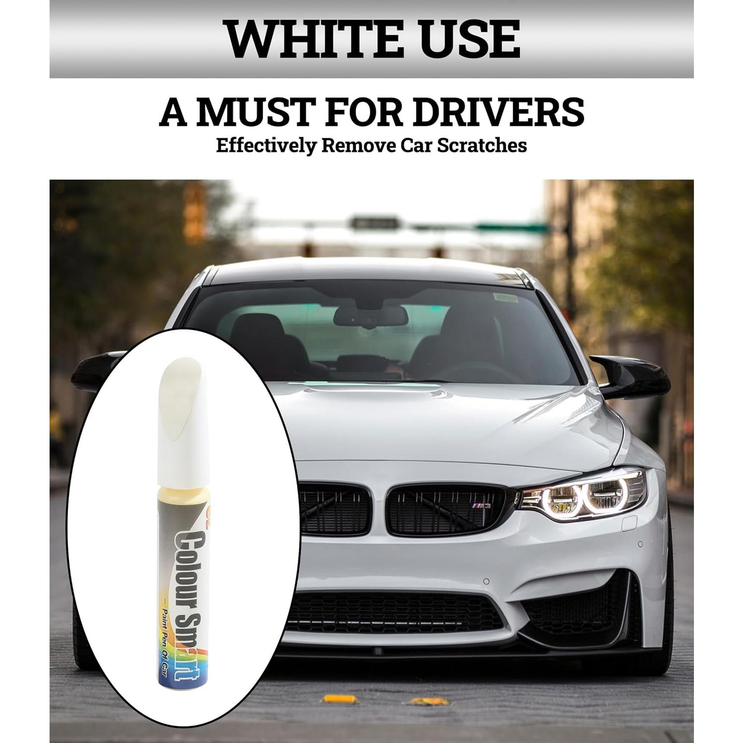 Lápiz de Pintura Automotriz Zlirfy Blanco - Reparación de Rayones