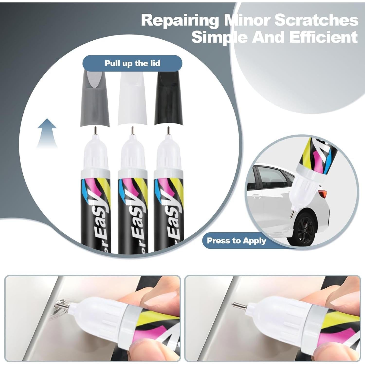 Pintura de Retoque Blanca Huotwoe 18ml Secado Rápido