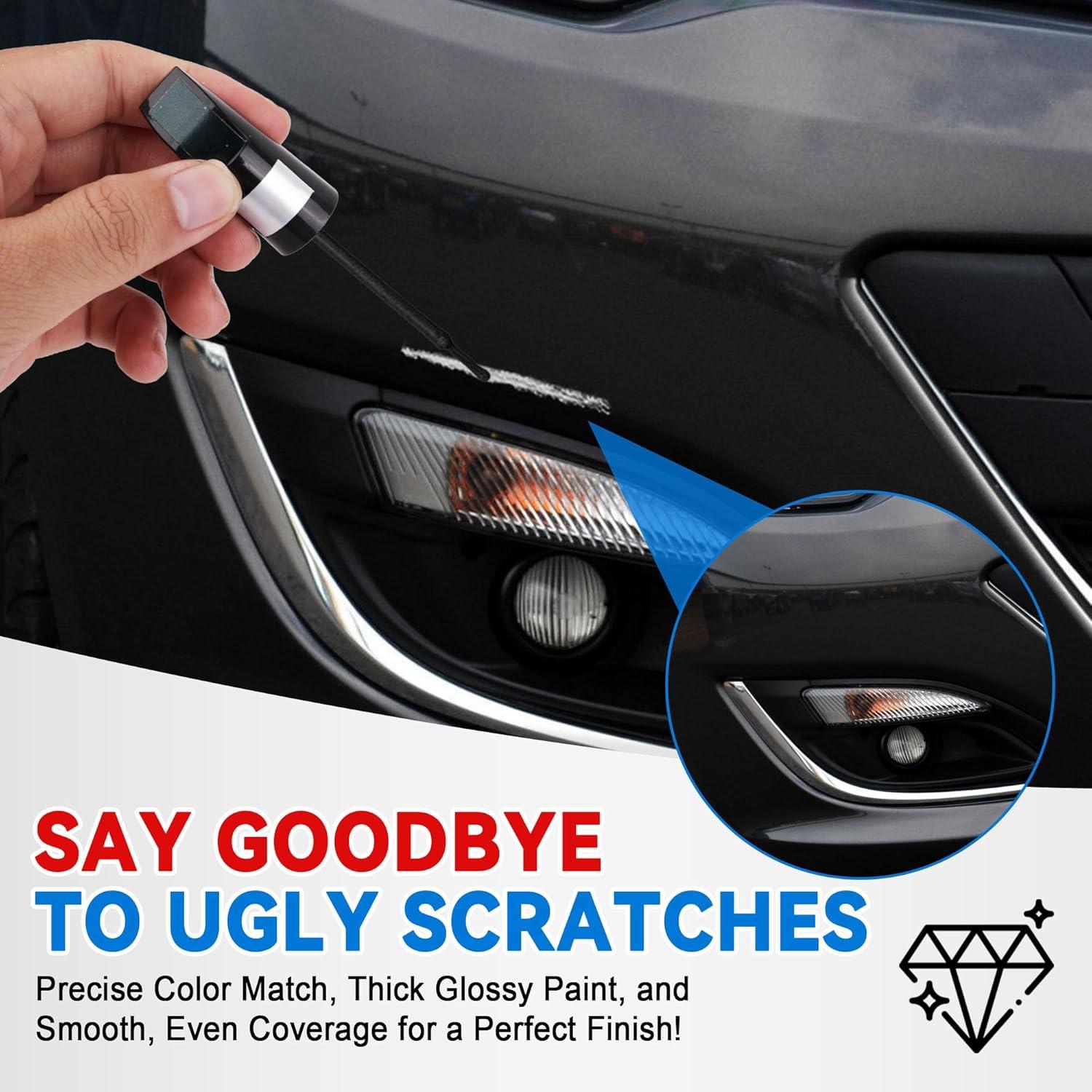 Pintura de Retoque Automotriz xdotoar 12ml Negro Puro Brillante